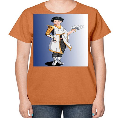 the book master 58# - anime-  Ladies T-Shirt