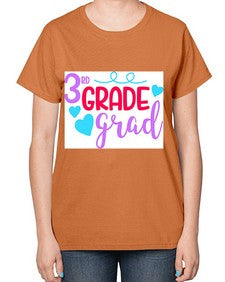 thirdgradegrad 982# - third grade-  Ladies T-Shirt