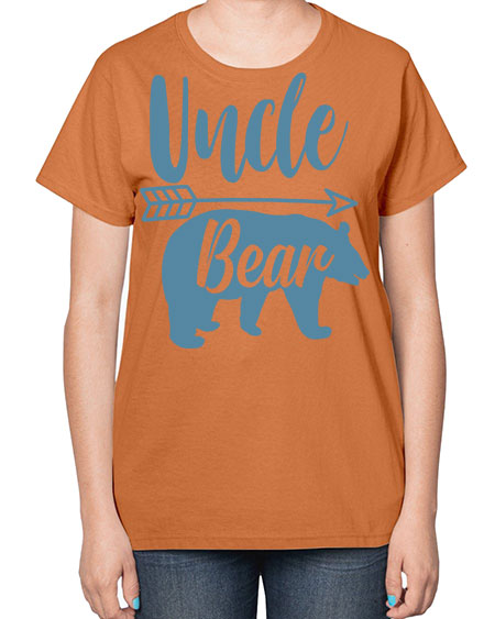 uncle bear 285# - bears - animals-  Ladies T-Shirt