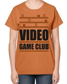 video game club 160# - video games-  Ladies T-Shirt