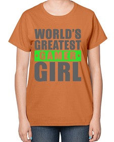 worlds greatest gamer girl 166# - video games-  Ladies T-Shirt