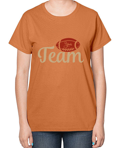 your team 2271# - softball-  Ladies T-Shirt