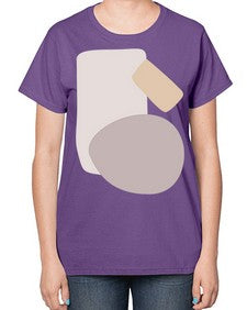 Abstract Shape 197# - art pop art-  Ladies T-Shirt