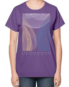 Abstract Shape 204# - art pop art-  Ladies T-Shirt