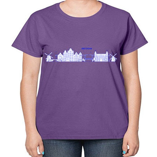 Amsterdam 322# - cities-  Ladies T-Shirt