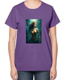 Aquarius 52# - aquarius-  Ladies T-Shirt