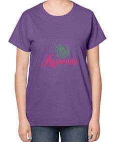 Aquarius 70# - aquarius-  Ladies T-Shirt