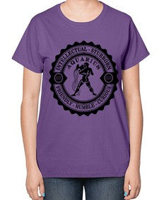 Aquarius balck 44# - aquarius-  Ladies T-Shirt
