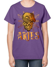 Aries 121# - aries-  Ladies T-Shirt