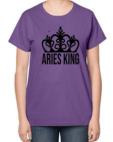 Aries king 107# - aries-  Ladies T-Shirt