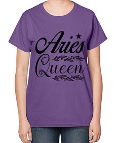 Aries queen 119# - aries-  Ladies T-Shirt