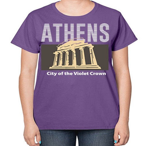 Athens 368# - cities-  Ladies T-Shirt