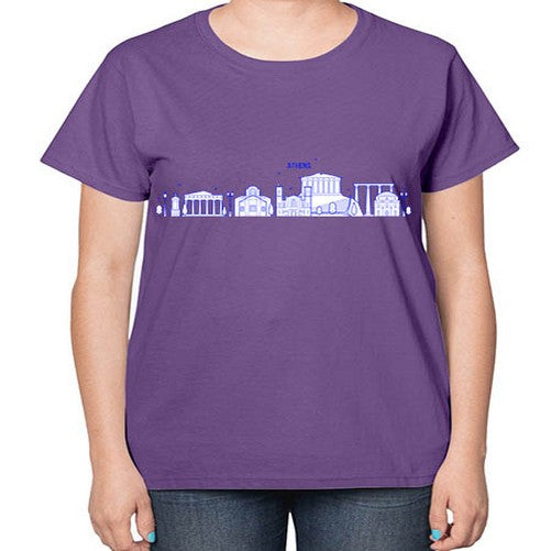 Athens 370# - cities-  Ladies T-Shirt