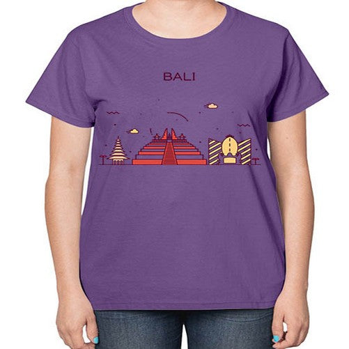 Bali 397# - cities-  Ladies T-Shirt