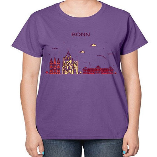 Bonn 474# - cities-  Ladies T-Shirt