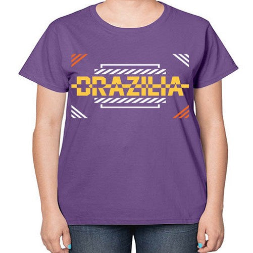Brazilia 490# - cities-  Ladies T-Shirt
