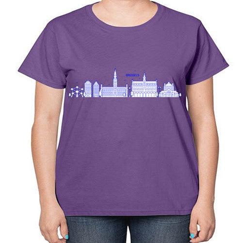 Brussels 509# - cities-  Ladies T-Shirt