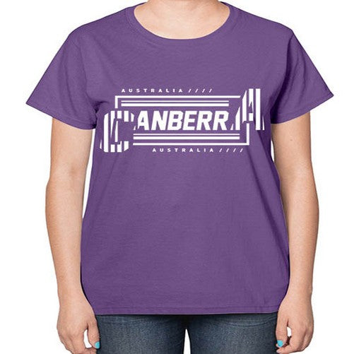 Canberra 542# - cities-  Ladies T-Shirt