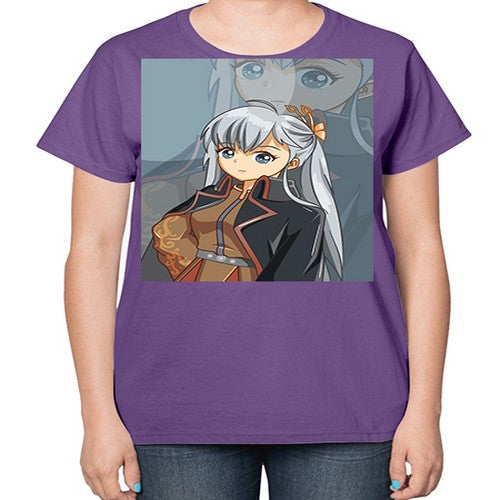 Cute princess game 65# - anime-  Ladies T-Shirt