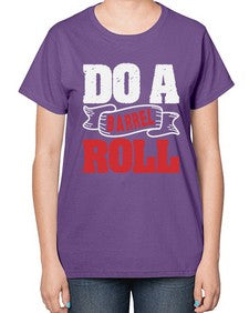 Do a barrel roll 5# - video games-  Ladies T-Shirt