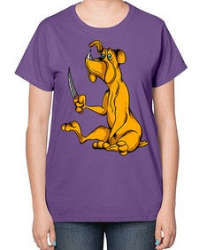 dog 107# - dogs-  Ladies T-Shirt