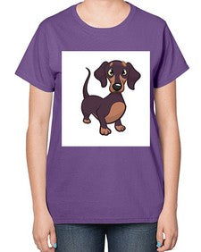 dog 113# - dogs-  Ladies T-Shirt