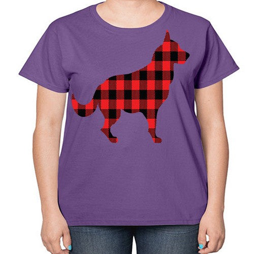 Dog Style 120# - dogs-  Ladies T-Shirt