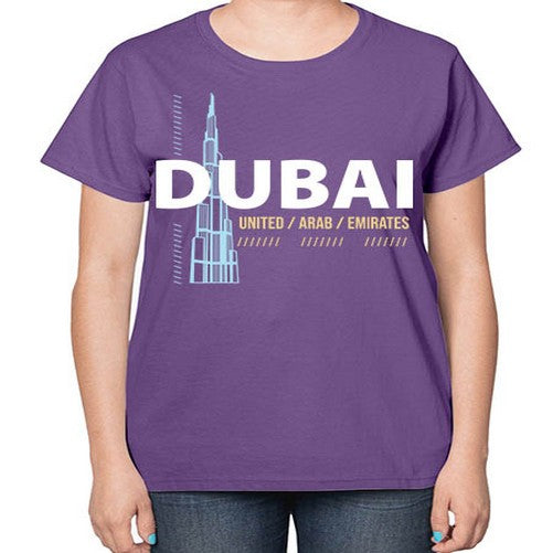 Dubai 687# - cities-  Ladies T-Shirt