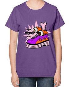 Forever cool 126# - cartoon general-  Ladies T-Shirt