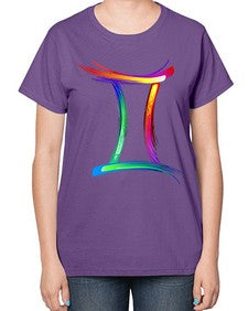 Gemini 222# - gemini-  Ladies T-Shirt