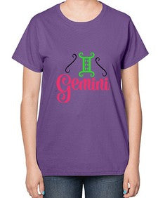 Gemini 224# - gemini-  Ladies T-Shirt