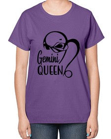 Gemini queen 231# - gemini-  Ladies T-Shirt