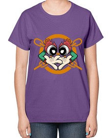 Good mantra 132# - cartoon general-  Ladies T-Shirt