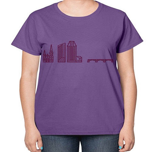 GrandRapids 780# - cities-  Ladies T-Shirt