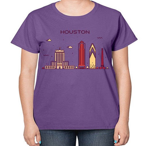 Houston 911# - cities-  Ladies T-Shirt