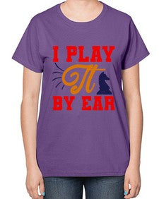 I play it by ear 109# - chess-  Ladies T-Shirt
