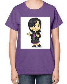 Kid 147# - cartoon general-  Ladies T-Shirt