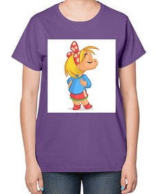 Kid 152# - cartoon general-  Ladies T-Shirt