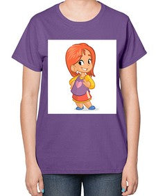 Kid 153# - cartoon general-  Ladies T-Shirt