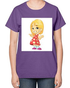 Kid 154# - cartoon general-  Ladies T-Shirt