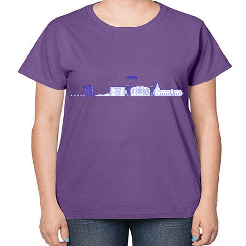Laholm 1107# - cities-  Ladies T-Shirt