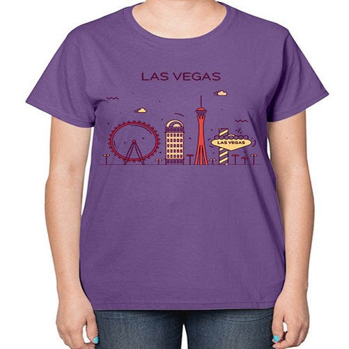 LasVegas 1116# - cities-  Ladies T-Shirt