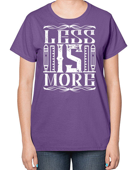 Less is more Style 269# - architect-  Ladies T-Shirt