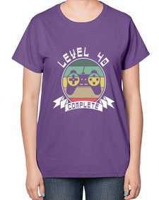 Level complete 26# - computer-  Ladies T-Shirt