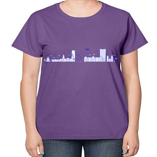 Lima 1140# - cities-  Ladies T-Shirt