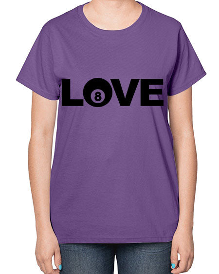 Love 740# - billards-  Ladies T-Shirt
