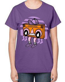 Low beat low life 161# - cartoon general-  Ladies T-Shirt