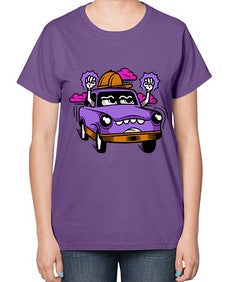Mad driver 162# - cartoon general-  Ladies T-Shirt