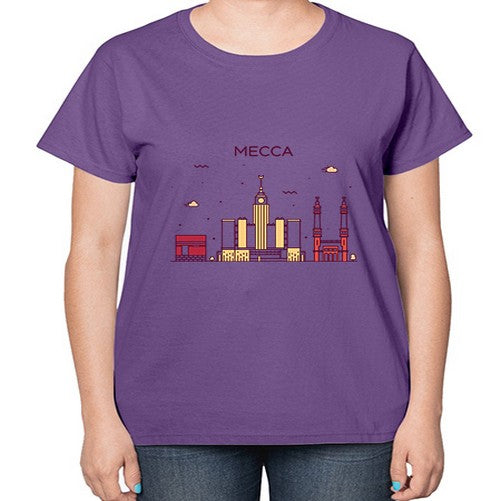 Mecca 1264# - cities-  Ladies T-Shirt