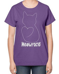 Meowracie - cats-  Ladies T-Shirt